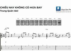 Chiều Nay Không Có Mưa Bay Sheet Guitar